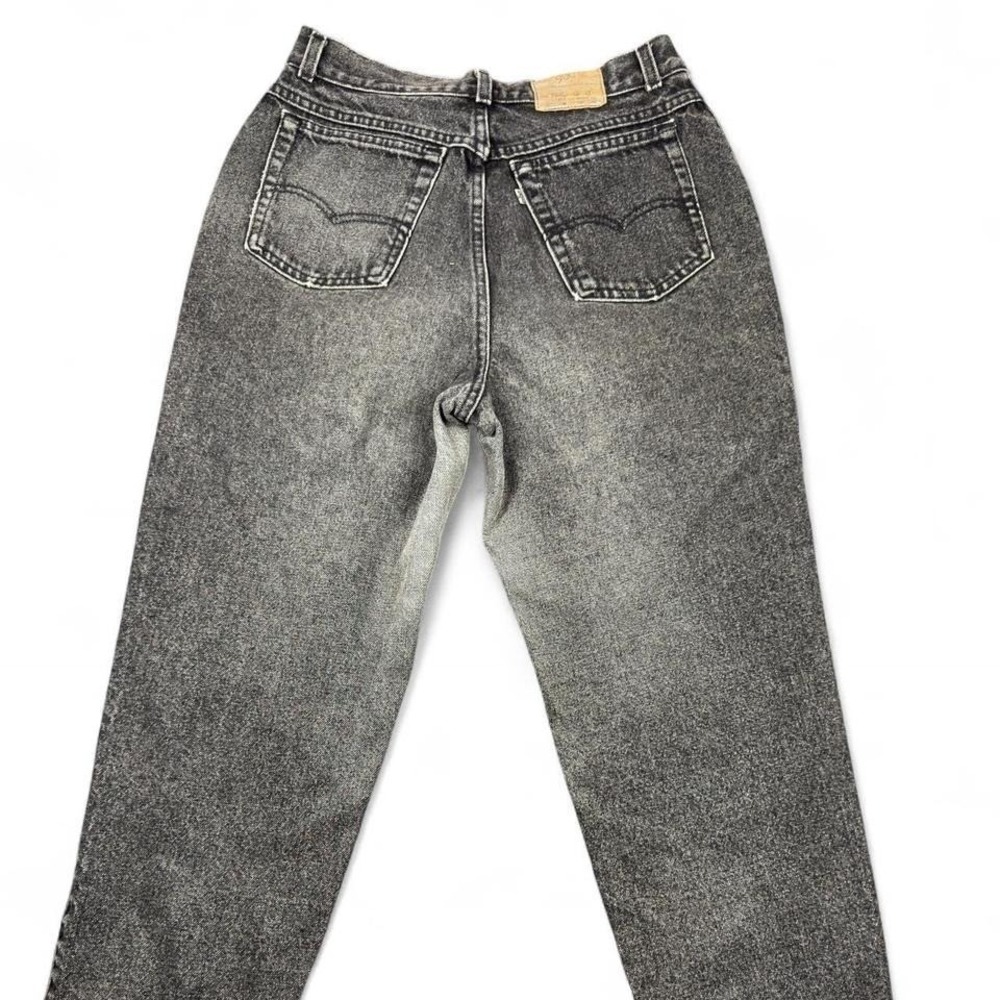 90s Silver‎ Tab Levi's 900 Series Women's 14 Faded Black Distressed Denim Jeans